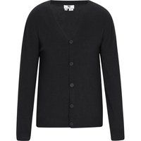 Mo Strickjacke Männer marine meliert