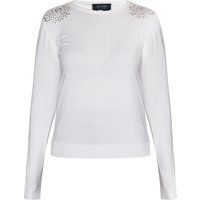usha Strickpullover Damen weiss