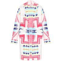 IZIA Strickjacke Frauen cremeweiß mehrfarbig