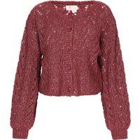 IZIA Strickjacke Frauen Burgund