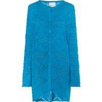 IZIA Langer Cardigan Damen türkis