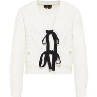 Faina Strickjacke Damen weiss
