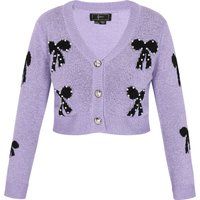 Faina Strickjacke Frauen lila