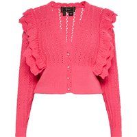 Faina Strickjacke Damen Rosa