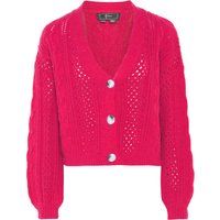 Faina Strickjacke Damen Rosa