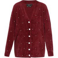 Faina Strickjacke Frauen Burgund