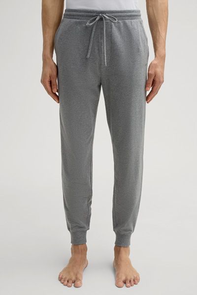 Joop! Graumelierte Jersey-Jogginghose Stretch Baumwollmischung Loungewear Hose