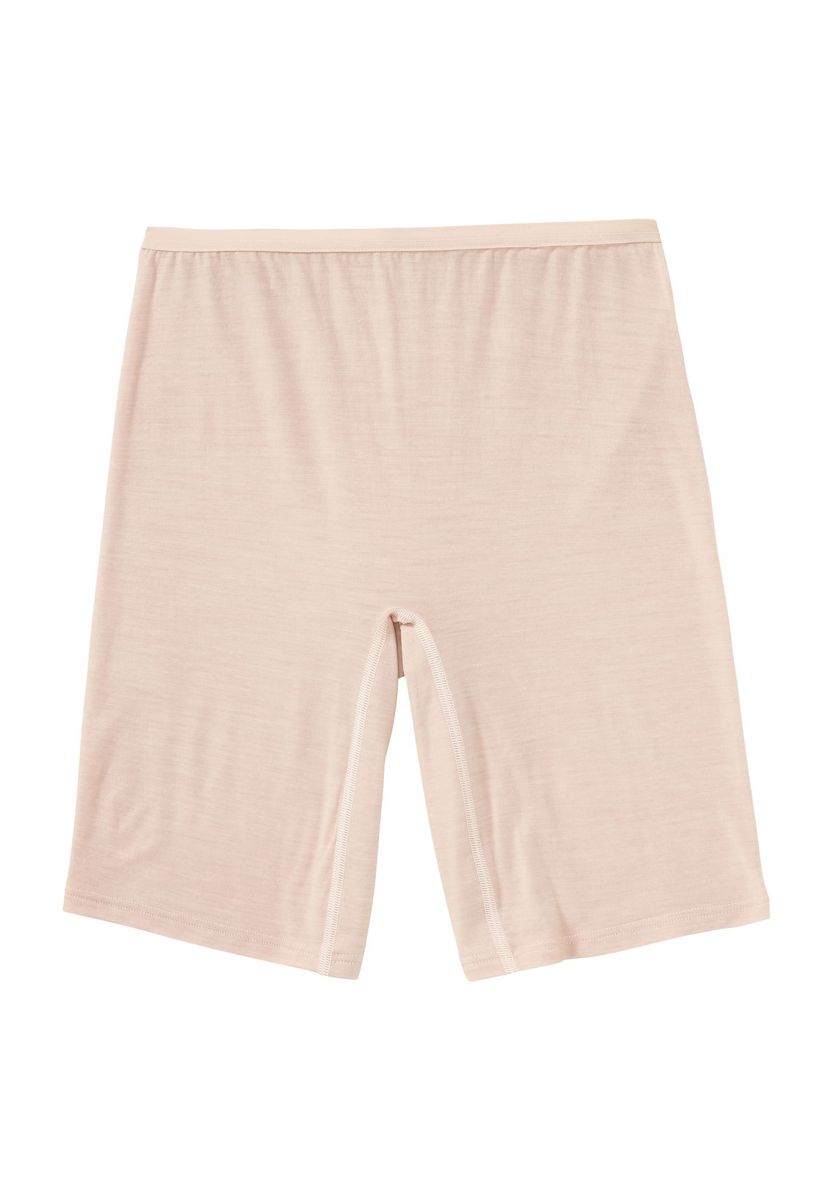 Damen Lange Unterhose Beige