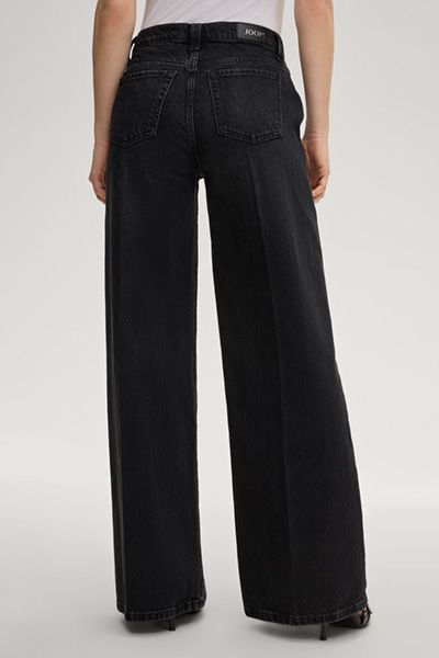 JOOP! Wide Leg Jeans Evi Hohe Taille Anthrazit