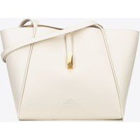 Elegante Leder Shopper Tote Bag