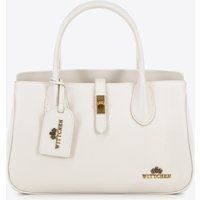 Elegante Ledersatteltasche mit Quaste