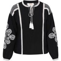 Elegante Damenbluse mit Knopfleiste
