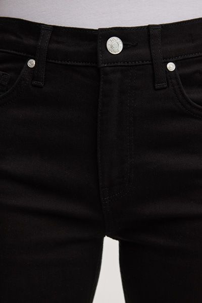 Joop! Chrisi Schwarze Bootcut-Jeans mit hohem Bund Baumwollmischung