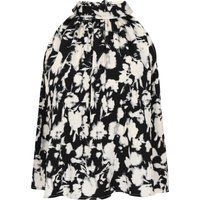 Elegantes Neckholder-Top mit Blumendruck