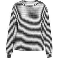 usha Bluse Frauen Schwarze Streifen