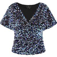 Faina Bluse Damen Blauminze