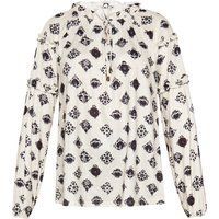 usha Bluse Frauen Beige