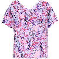 FELIPA Bluse Frauen blau mehrfarbig