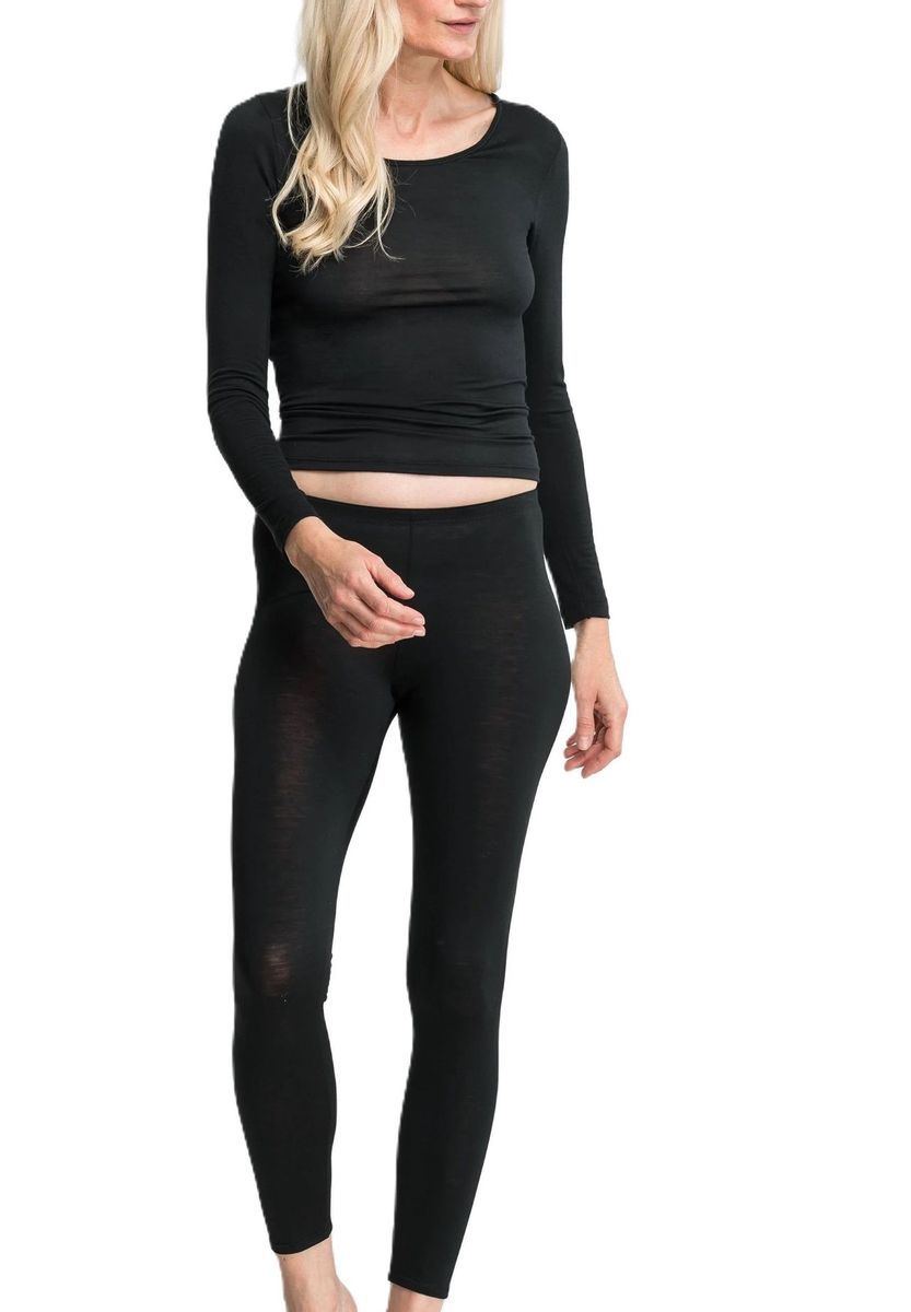 Elegantes Langarmshirt mit Wollmischung