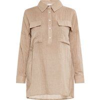 Langärmelige Bluse mit Knopfleiste
