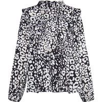 Faina Bluse Mädchen (Kids) schwarz weiss