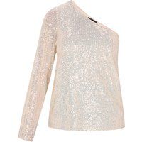 Faina Bluse Frauen beige mehrfarbig