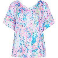 FELIPA Bluse Frauen Himmelblau
