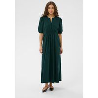 Elegantes Maxikleid mit gesmokter Taille