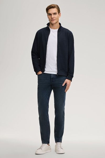 Joop! Jeans Mitch Navy Stretch Baumwolle Denim Five-Pocket-Style