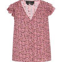 Faina Bluse Frauen lila mehrfarbig