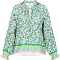 usha Bluse Frauen grün mehrfarbig