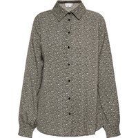 usha Bluse Damen schwarz/beige