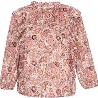 usha Bluse Frauen hellrosa mehrfarbig