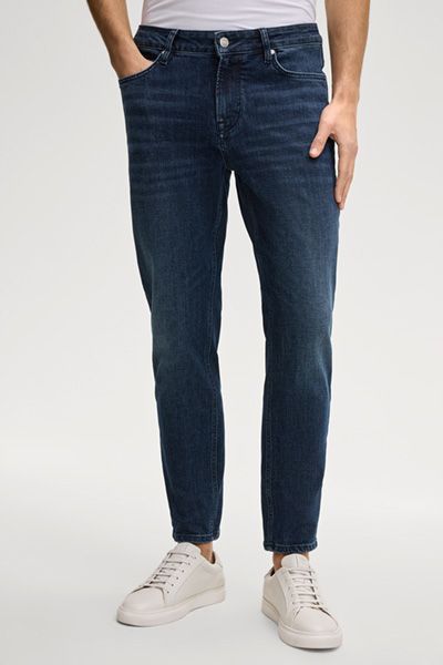 Joop! Lambert Jeans in Marineblauem Stretch-Denim-Baumwolle