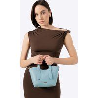 Minimalistische Mini-Tote Bag aus Kunstleder