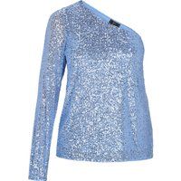 Faina Bluse Frauen hellblau