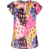 Faina Bluse Frauen rosa mehrfarbig