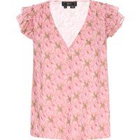Faina Bluse Frauen rosa mehrfarbig