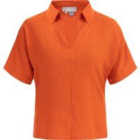 usha Blusenshirt Damen orange
