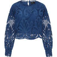 Faina Bluse Frauen Marine