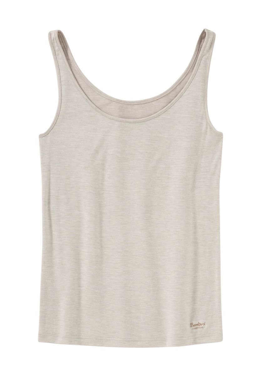 Atmungsaktives Tanktop aus Bambusmischung