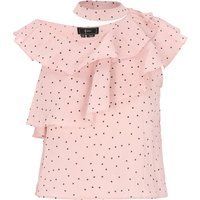 Faina Bluse Frauen rosa schwarz