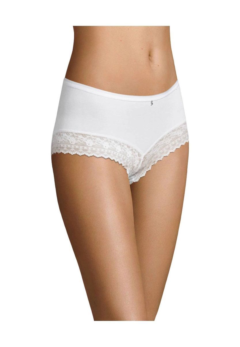 Hüftslips mit Spitzendetails