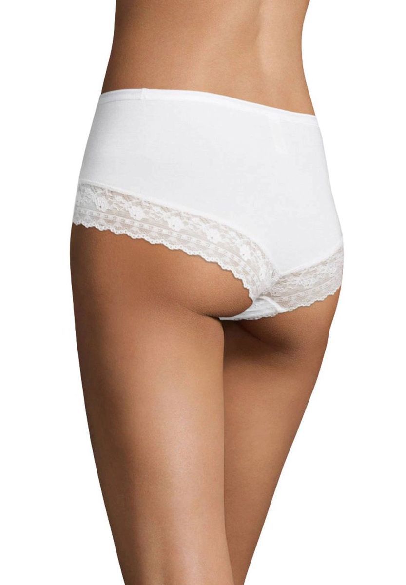 Hüftslips mit Spitzendetails