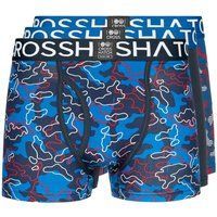 Crosshatch - "Linamo" Boxershorts für Herren, Offene Fliege (Blau)