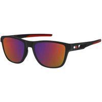 Tommy Hilfiger - Matt-Sonnenbrille für Herren (Violett/Schwarz)