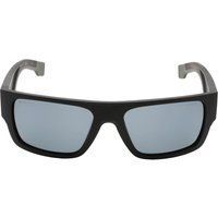 Hugo Boss - Rechteckig-Sonnenbrille für Herren (Matt Schwarz/Grau)