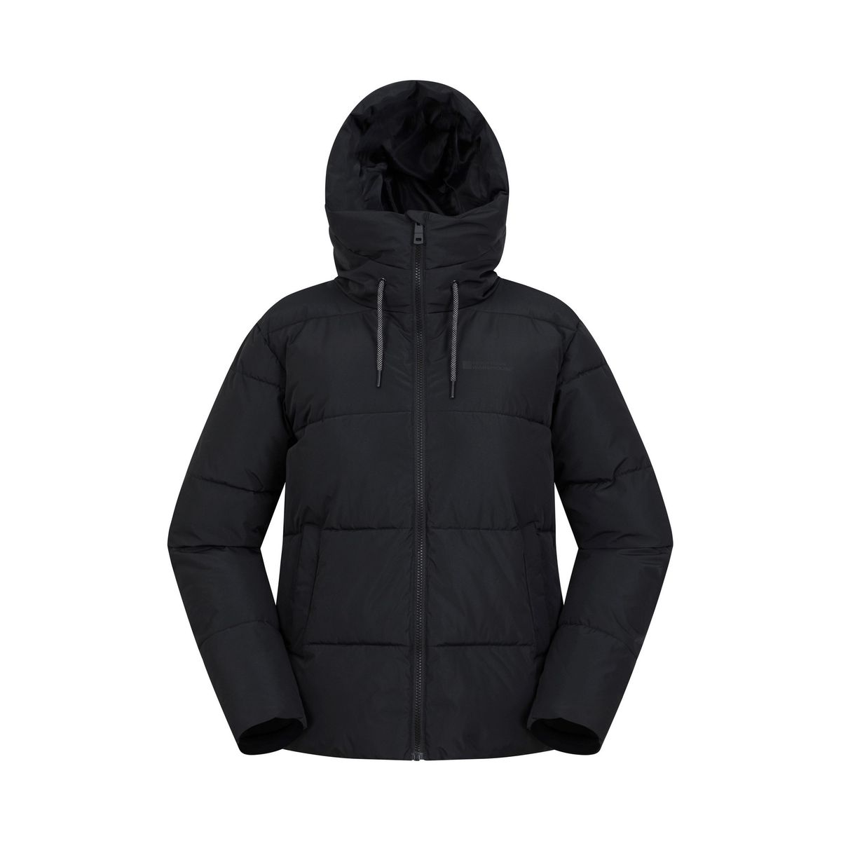 Mountain Warehouse Damen Toasty Kurze Gepolsterte Jacke (Schwarz)