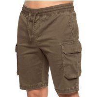 Herren Cargo-Shorts mit Kordelzug