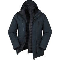 Mountain Warehouse - "Maple" Jacke, wasserfest für Herren (Marine)